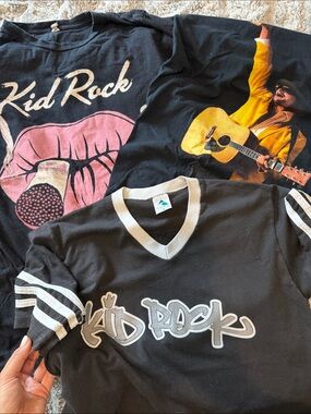Genuine Vintage Kid Rock Men T Shirt Bundle